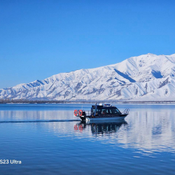 ФОТО - В Ысык-Кульской области туристико-экологическая милиция получила новые катера и дроны