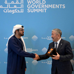 Бириккен Араб Эмираттарынын Министрлер Кабинетинин иштери боюнча министри Мохаммед Абдулла Аль Гергави “Достук” ордени менен сыйланды