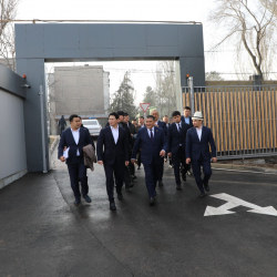 Генерал-полковник К. Ташиев принял участие в церемонии открытия нового спортивного комплекса на базе Республиканского спортивного колледжа имени Ш.Сыдыкова в Бишкеке