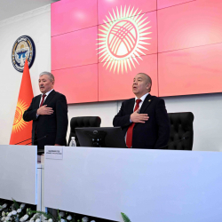 МинКаб башчысы Адылбек Касымалиев Мамлекеттик салык кызматынын коллегиясына катышты