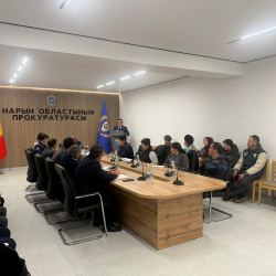Нарын облусунда ишкерлердин жана инвесторлордун укуктарын коргоо маселелери талкууланды
