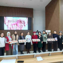 Польша–Кыргызстан RITA долбоору: эмчек рагын алдын алуу боюнча тренинг өттү