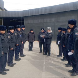 Ош ОИИБ: Айылдык милиция бөлүмчөлөрү текшерилди