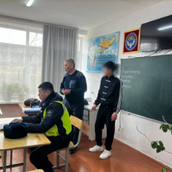 Панфилов РИИБдин кызматкерлери тарабынан мектептерде алдын алуу иш-чаралары өткөрүлдү