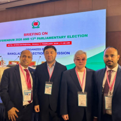 БШКнын өкүлдөрү Бангладеште өтүп жаткан шайлоолорго жана референдумга байкоо жүргүзүүгө катышууда
