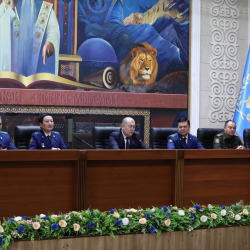 Башкы прокурордун орун басарлары эмгек жааматка тааныштырылды