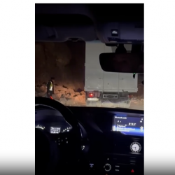 Бишкек — Ош жолунда таш кулап, бир адам каза болду