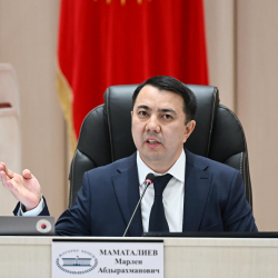 Төрага Марлен Маматалиев парламенттин ишин жакшыртуу жаатындагы демилгелери менен бөлүштү