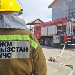 Кыргызстанда бир суткада 6 өрт кырсыгы катталды