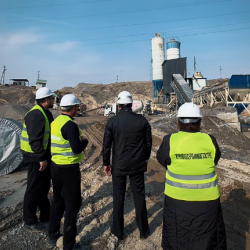 Ошто бетон аралашмаларын чыгаруучу заводдо текшерүү жүргүзүлдү