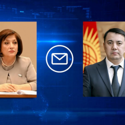 Азербайжандын Милли Межлисинин төрайымы Маматалиевди куттуктады