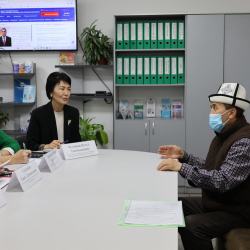 Эмгек, социалдык камсыздоо жана миграция министри жарандарды кабыл алды