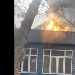 Бишкекте турак үйдөн өрт чыкты - ӨКМ