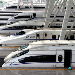 На железных дорогах Китая совершено 258 млн пассажирских поездок с начала периода 