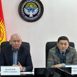 Секретарь Совета безопасности Адилет Орозбеков провел совещание в Баткенской области