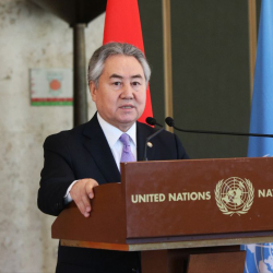 Кыргыз Республикасы Женева шаарында дипломатиялык кабыл алуу уюштурду