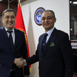 Эмгек министри Пакистандын Элчиси менен эмгек жана миграция тармагындагы маселелерди талкуулады