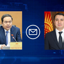 Вьетнамдын Улуттук жыйынынын Төрагасы Чан Тхань Ман Марлен Маматалиевди куттуктады