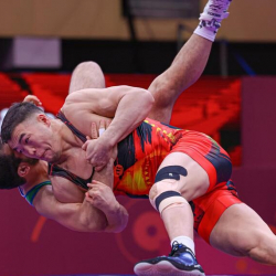 В заключительный день рейтингового турнира MUHAMET MALO Кыргызстан представят 8 борцов греко-римского стиля