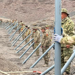 Баткен облусунун кыргыз-тажик мамлекеттик чек ара тилкесинде инженердик иштер кайра жанданды