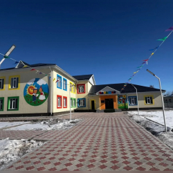 Ысык-Көл: Темир айылында 120 орундуу жаңы бала бакча пайдаланууга берилди