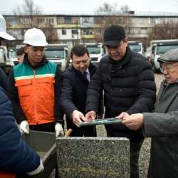 В Бишкеке заложили капсулу под строительство современного культурного центра