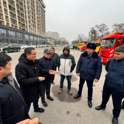 Бишкекте мыйзамсыз токтотулган унааларга каршы масштабдуу рейд өттү