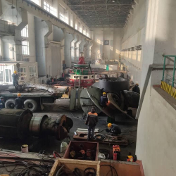 Үч-Коргон ГЭСинде реконструкцияланып жаткан №1 жана №2 гидроагрегаттарды реконструкциялоо иштери улантылууда