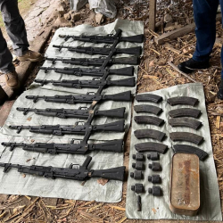 УКМК - Ошто Женгонун уюшкан кылмыштуу тобунун курал-жарактары жок кылынды