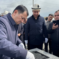 СҮРӨТ - Базар-Коргондо Кара-Үңкүр-Сай ирригациясынын эки негизги суу каналынын курулушу башталды