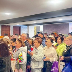 ТИМ: Эр-Рияд — Бишкек багыты боюнча атайын авиакаттам көздөгөн багытына карай учуп чыкты