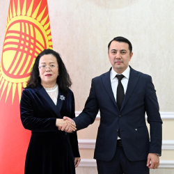 Торага Марлен Маматалиев принял посла Китая Лю Цзянпин