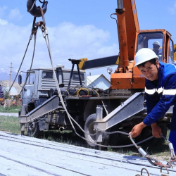 Бишкек шаарында 2026-жылы 278 жаңы темир-бетон мамы орнотулат