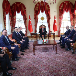 Эрдоган ТМУ өлкөлөрүнүн тышкы иштер министрлерин кабыл алды