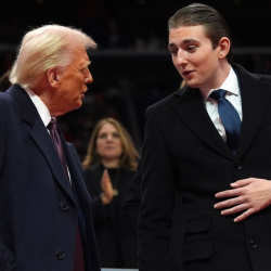 Америкалыктар Трамптын кичүү уулун Иранга аскерге жөнөтүүнү талап кылышты