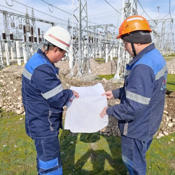 В Чуйской области стартовало строительство второй очереди подстанции 110/35/10 кВ «Кун-Туу»