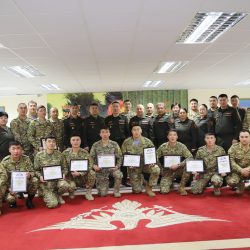 Завершились сборы с кандидатами на должности командиров батальонов и их заместителей