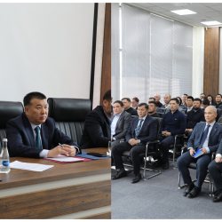 УКМК төрагасы Шабданбеков ишкерлер менен жолугушту