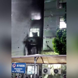 В Индии при пожаре в больнице погибли по меньшей мере 10 человек