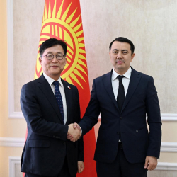 Марлен Маматалиев Корея Республикасынын элчиси Ким Квангджени кабыл алды