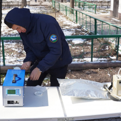 Бишкек шаарында абанын сапаты текшерилди