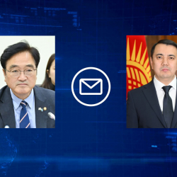 Кореянын Улуттук Ассамблеясынын Төрагасы У Вон Сик Марлен Маматалиевди Жогорку Кеңештин Төрагасы болуп шайланышы менен куттуктады