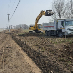 Реконструкция автомобильной дороги Бишкек-Кунтуу-Шопоков продолжается