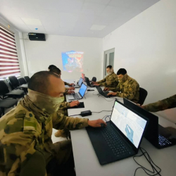 Аскер кызматчыларынын арасында киберспорт боюнча мелдеш өттү