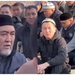 Камчыбек Ташиев айт намазына катышып, элден кечирим сурады