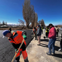 Ысык-Көл облусунда алгачкы асфальт басуу иштери башталды