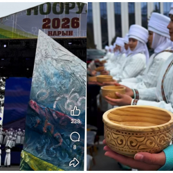 Нарын шаарында Нооруз майрамы жогорку деңгээлде белгиленет