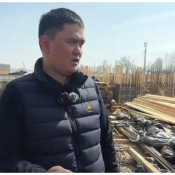 Орунтаев: Манас шаарында 6,8 млрд сомго бааланган филармониянын курулушу токтотулду