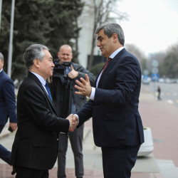 Министр Жээнбек Кулубаев Черногориянын Тышкы иштер министри Эрвин Ибрагимович менен жолугушуу өткөрдү