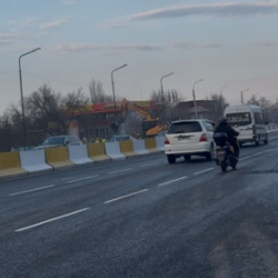 Бишкекте Жибек Жолундагы көпүрө толугу менен ачылды